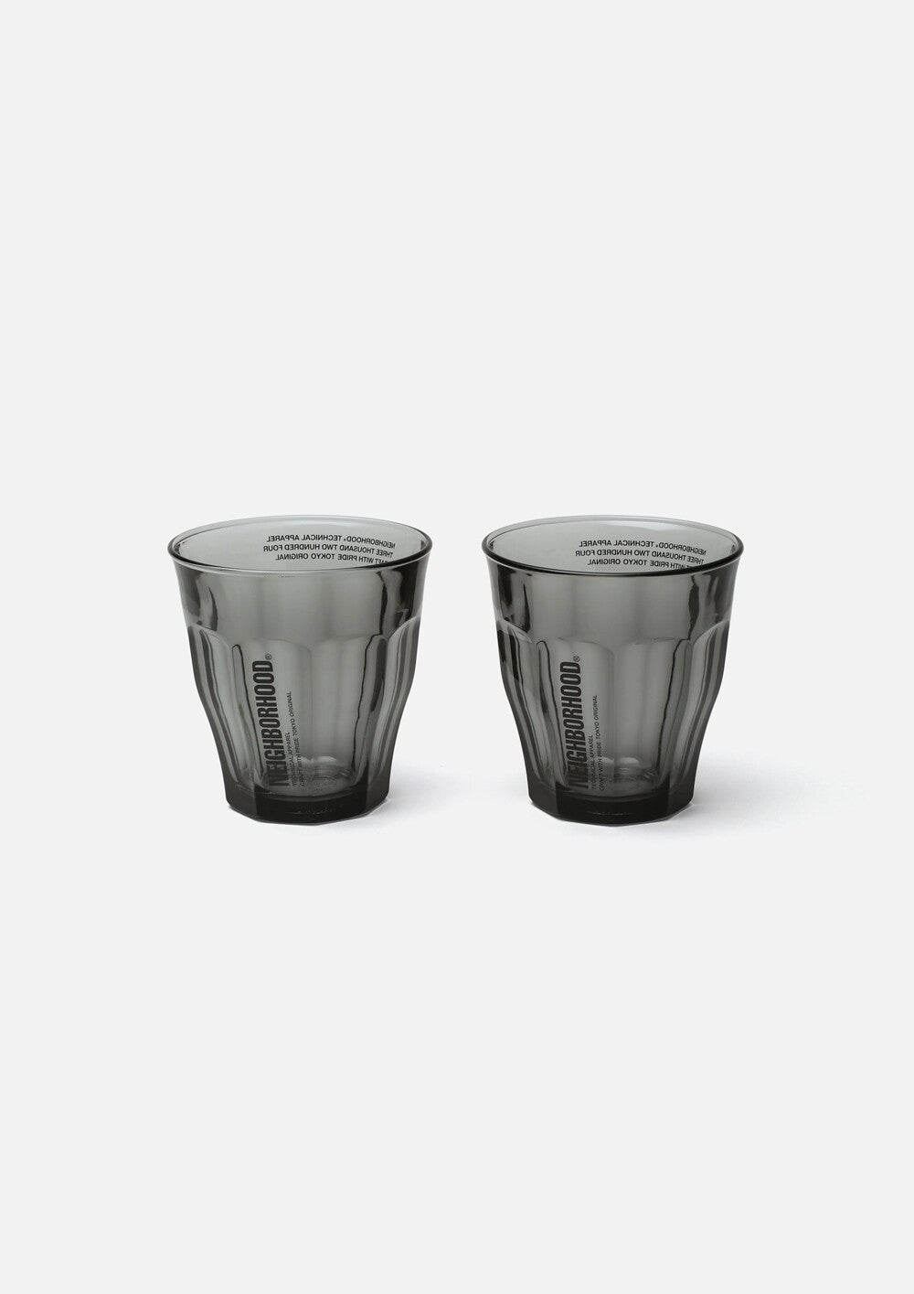 NEIGHBORHOOD LOGO DURALEX GLASS-S SET 261WFNH-AC04