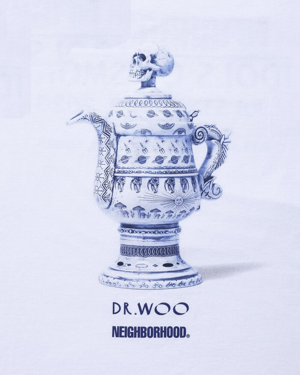 NEIGHBORHOOD DR WOO IDOLS OF SMOKE TEE SS 261PCDWN-ST01S