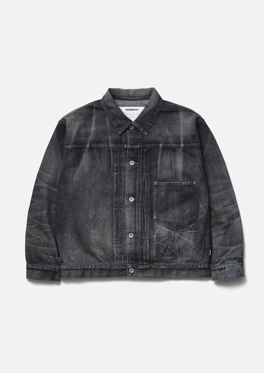 NEIGHBORHOOD SAVAGE DENIM TYPE-1 JACKET 262XBNH-JKM01