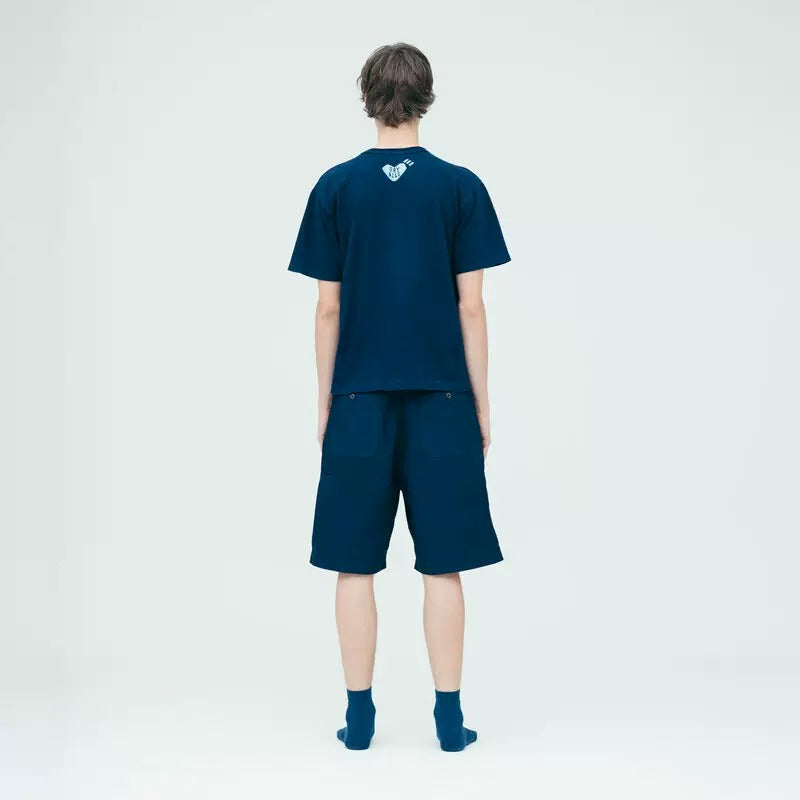 HUMAN MADE NINGENSEI INDIGO SHORTS HM31PT030