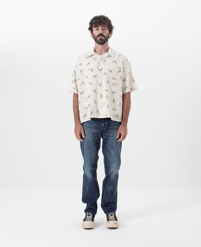 VISVIM HARMON SHIRT S/S ROADSTER 0122105011014