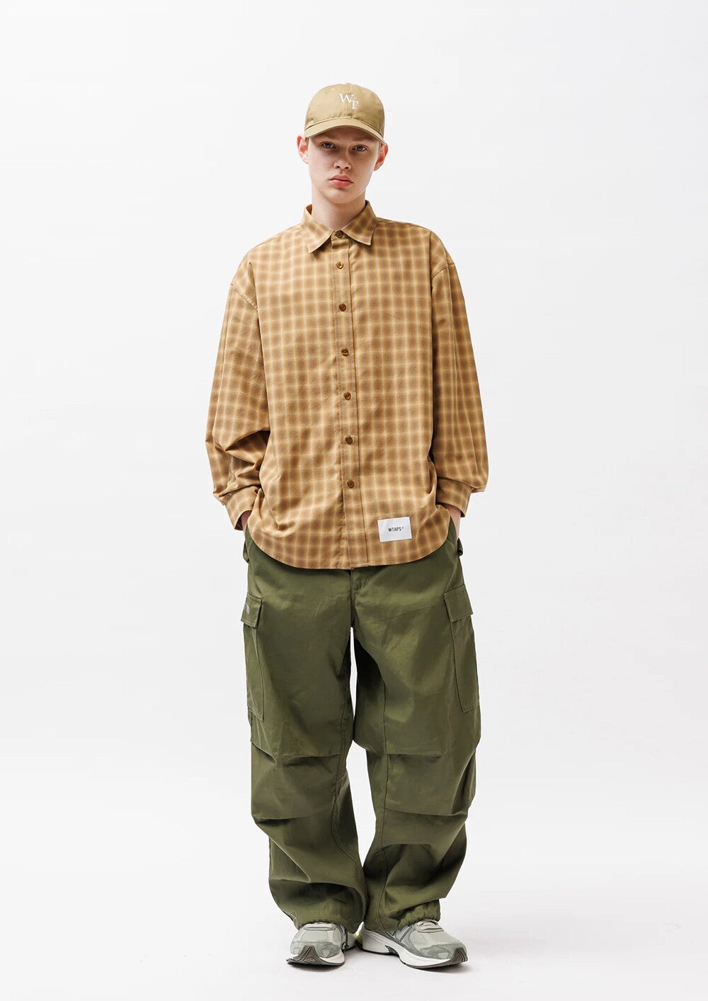 WTAPS TXT 01 LS POLY BROADCLOTH TEXTILE OF 261TQDT-SHM01