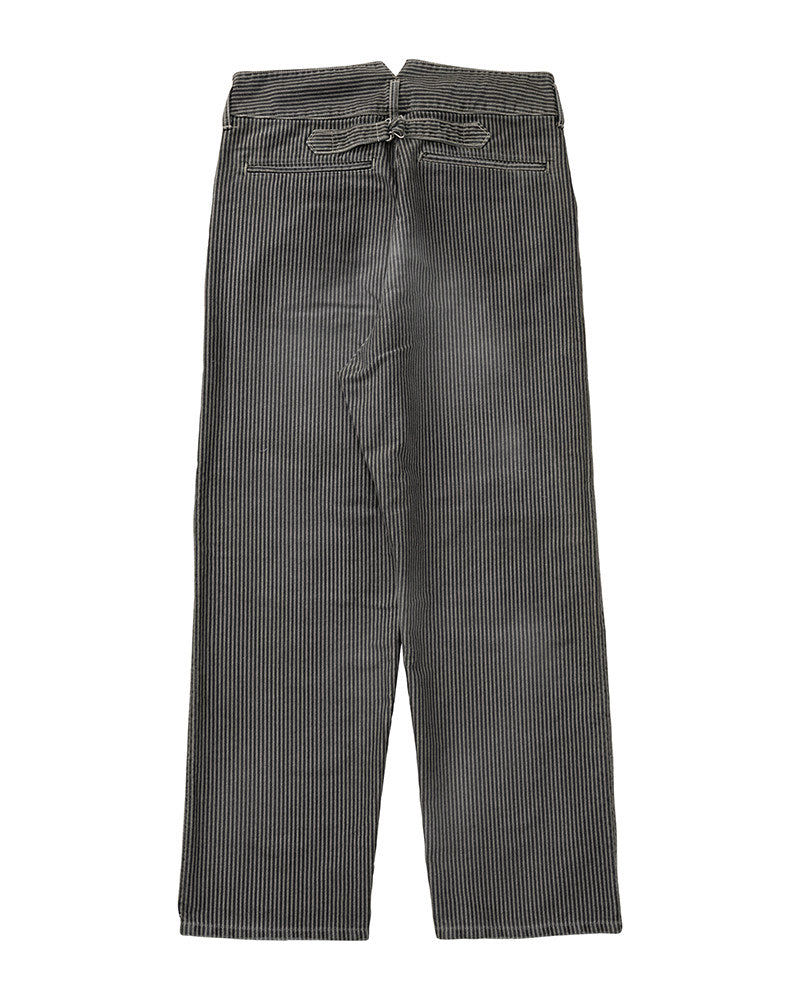 VISVIM PASTORAL PANTS STRIPES MOLESKIN DMGD 0125205008010