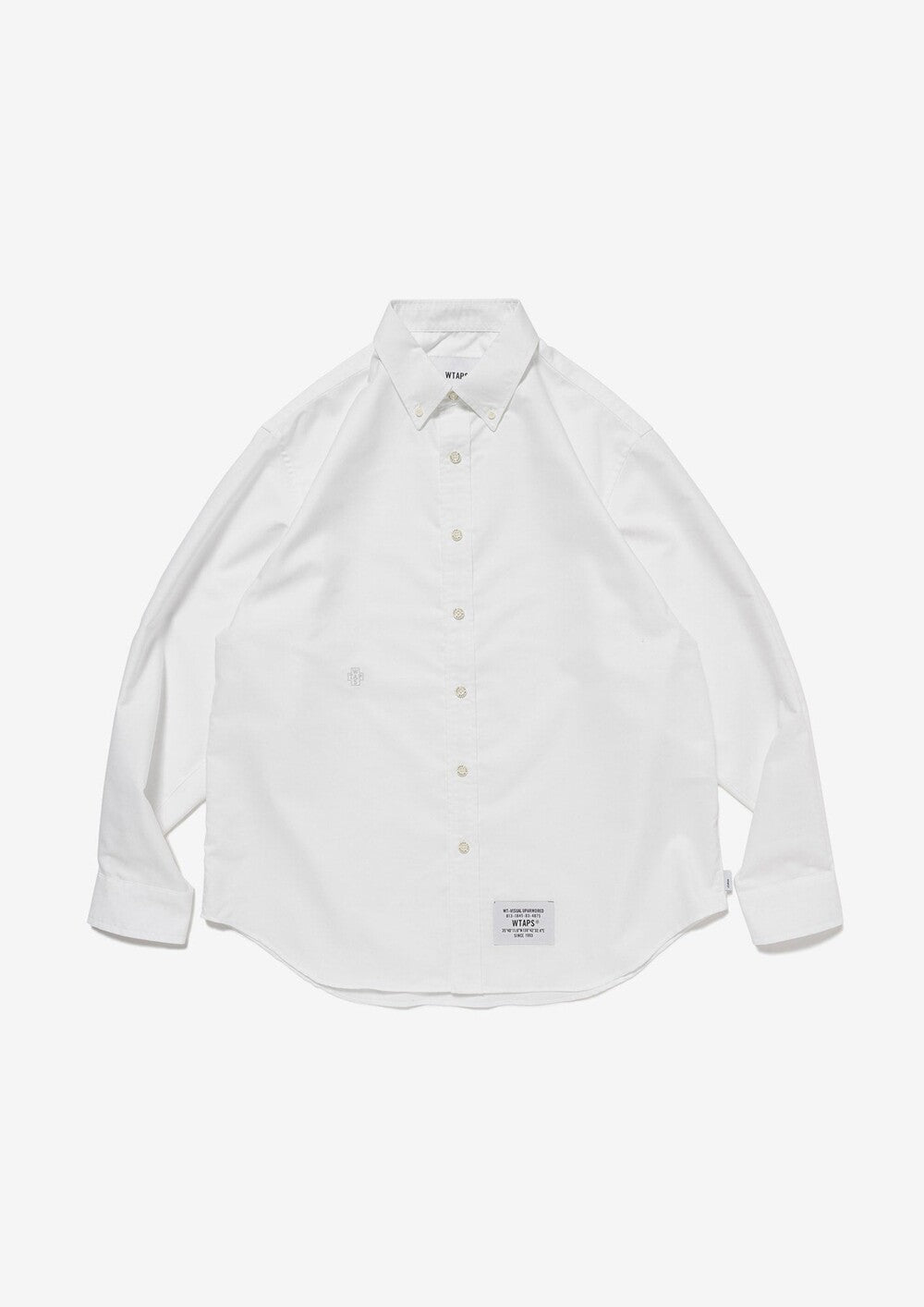 WTAPS BD LS 02 LS CTPL OXFORD RF SHIRT 262TQDT-SHM01