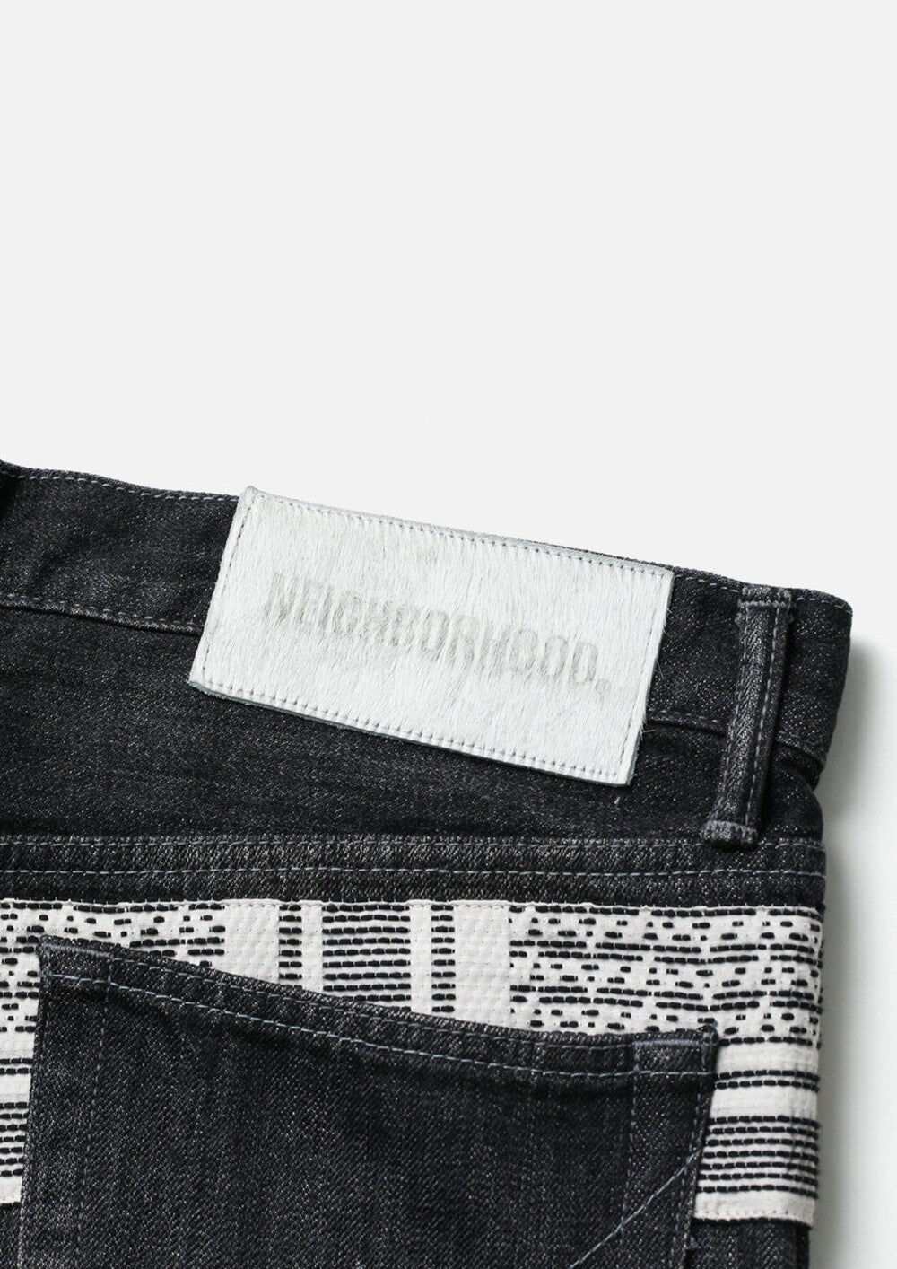 NEIGHBORHOOD x YOHJI YAMAMOTO BASIC DENIM PANTS 252XBYYN-PTM01S