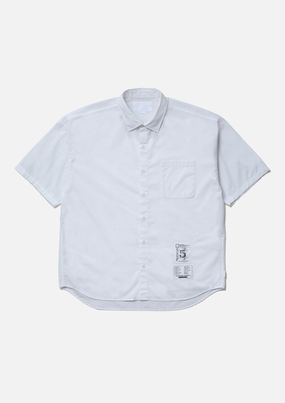 NEIGHBORHOOD KATHARINE HAMNETT BW OVER SHIRT SS 261SPKHN-SHM01
