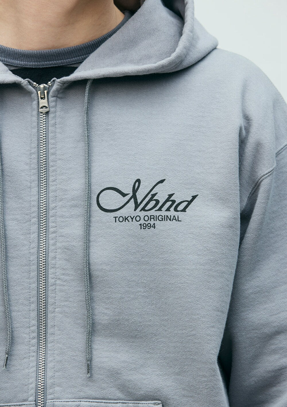 NEIGHBORHOOD STAPLE SWEAT ZIP HOODIE LS 261UWNH-CSM09