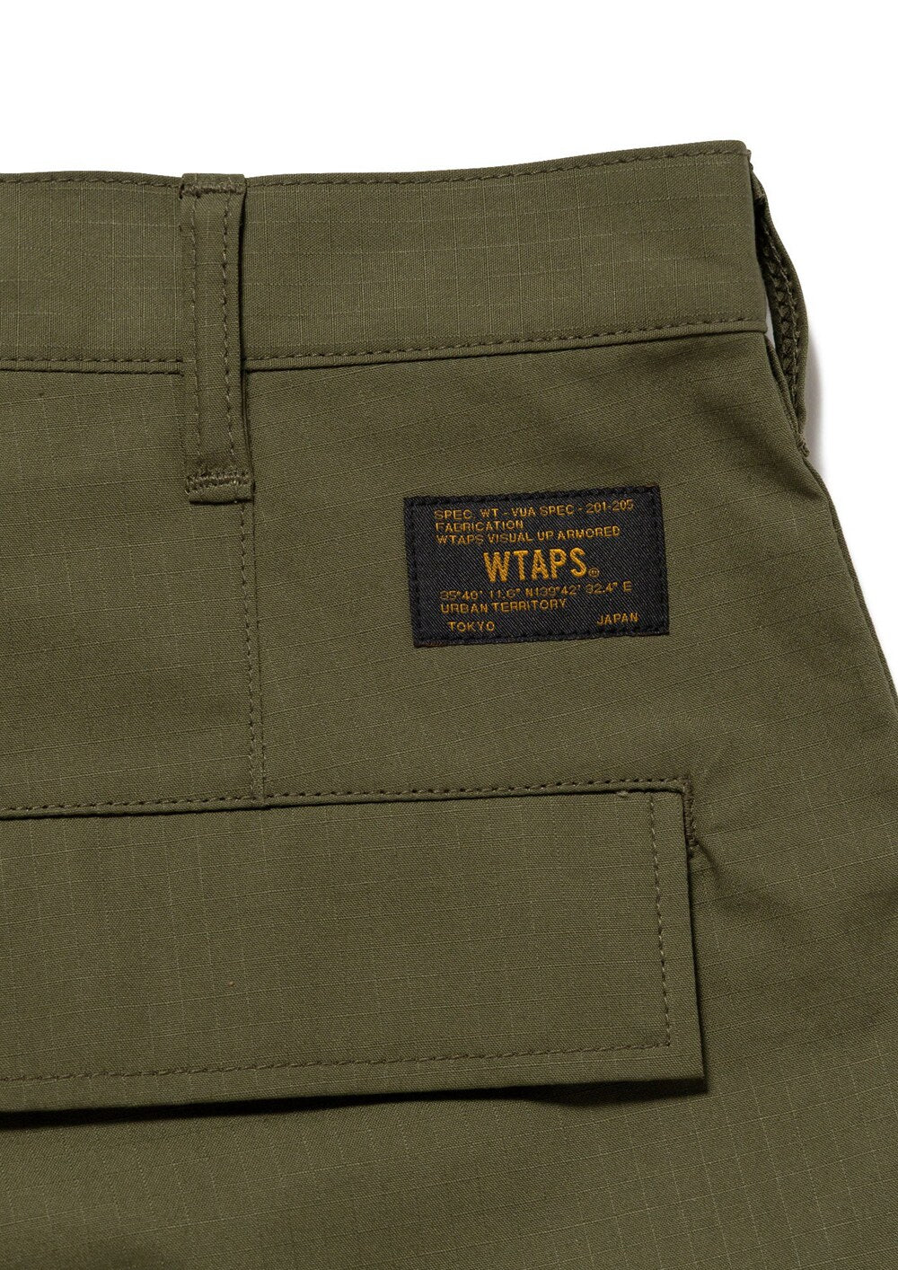 WTAPS MILS9601 SHORTS COTTON RIPSTOP 261WVDT-PTM06