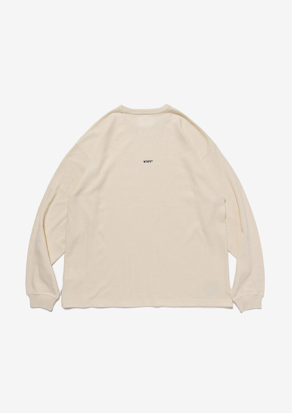 WTAPS WAFFLE STANDARD LS COTTON T-SHIRT 262ATDT-CSM28