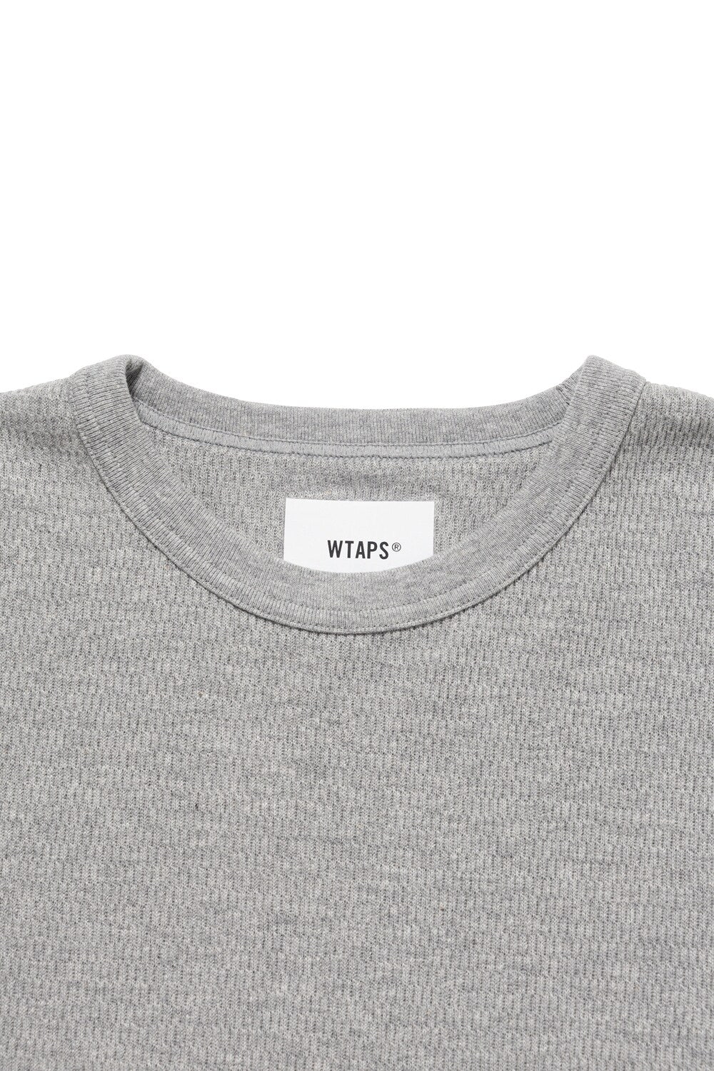 WTAPS WAFFLE STANDARD LS COTTON T-SHIRT 262ATDT-CSM28
