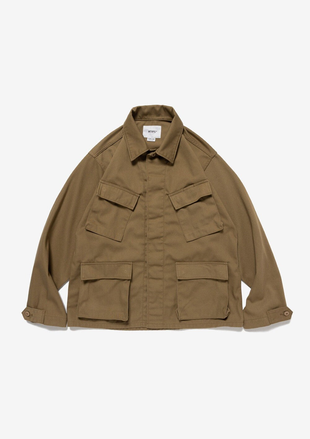 WTAPS JMOD 01 LS CTPL SATIN SHIRT 262WVDT-SHM03
