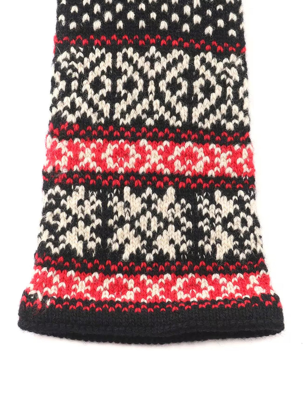 YOHJI YAMAMOTO KNIT CUFF GLOVES HR-W02-866