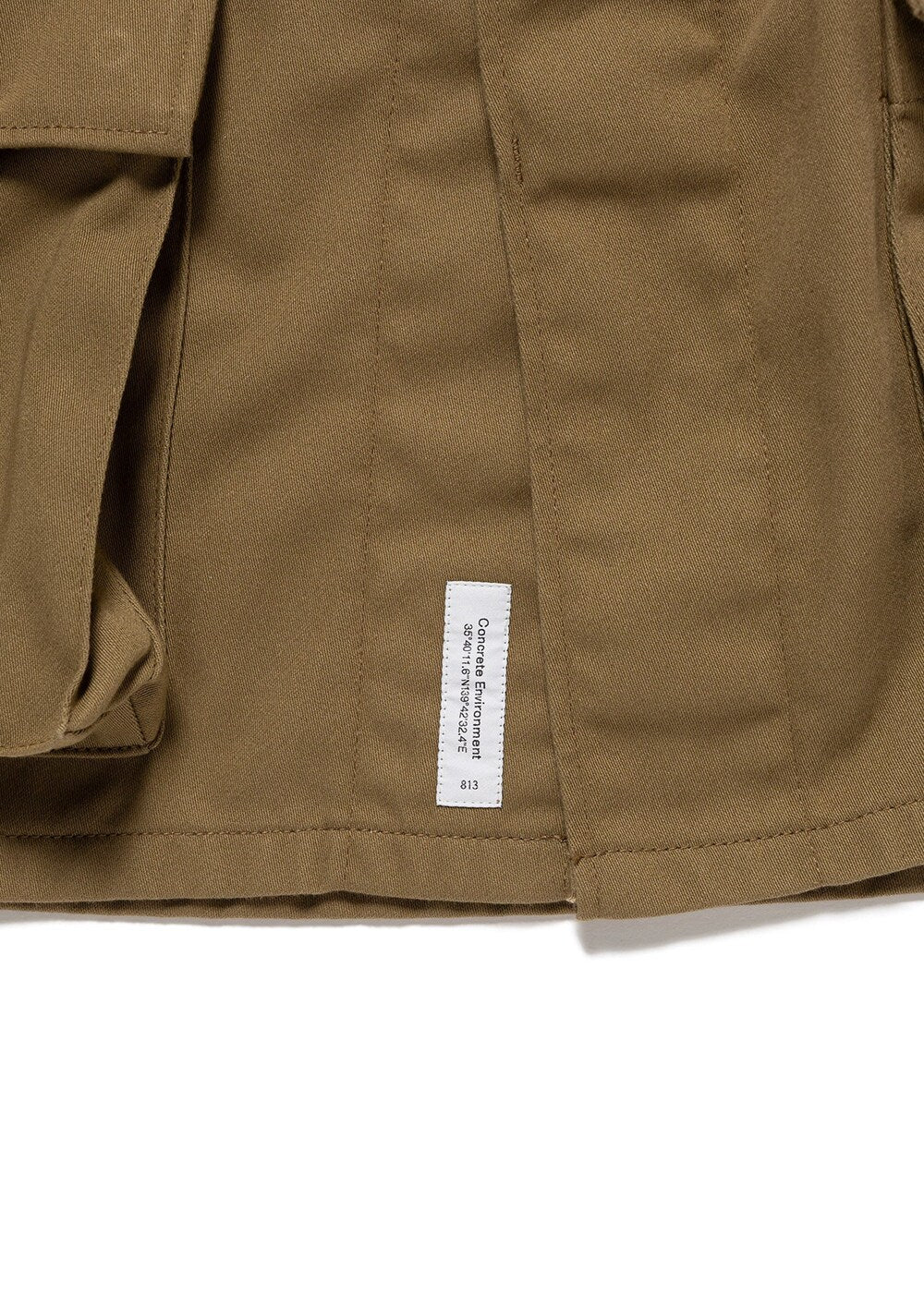 WTAPS JMOD 01 LS CTPL SATIN SHIRT 262WVDT-SHM03