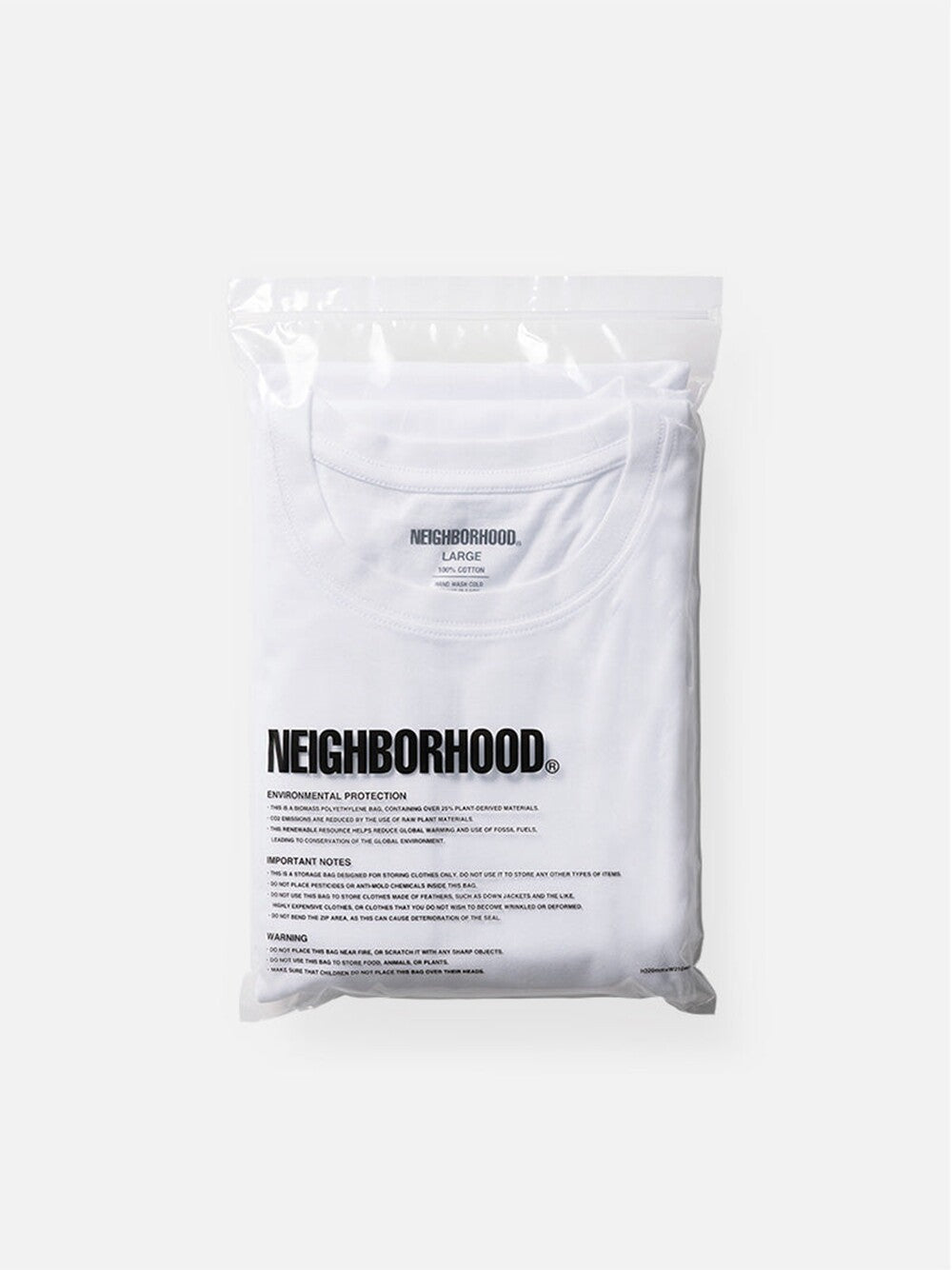 NEIGHBORHOOD CLASSIC 2PACK TEE SS 262QTNH-UWM01