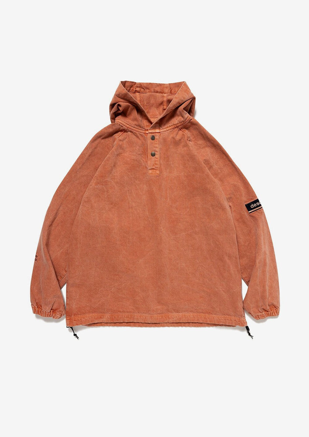 DESCENDANT MOLE HOODED LS SHIRT PIGMENT DYE 262WVDS-SHM04