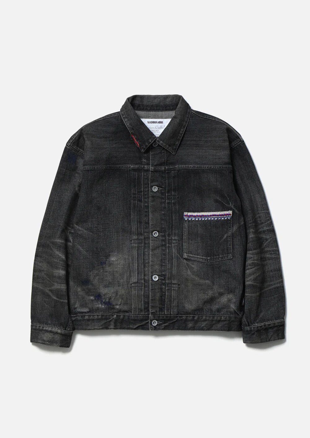 NEIGHBORHOOD SAVAGE DENIM TYPE-1 JACKET 261XBNH-JKM01