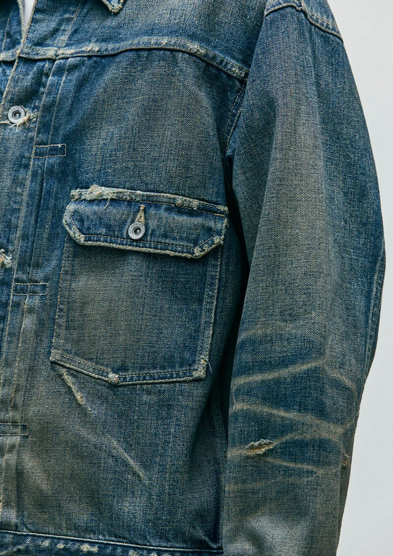 NEIGHBORHOOD SAVAGE DENIM TYPE-1 JACKET 252XBNH-JKM02
