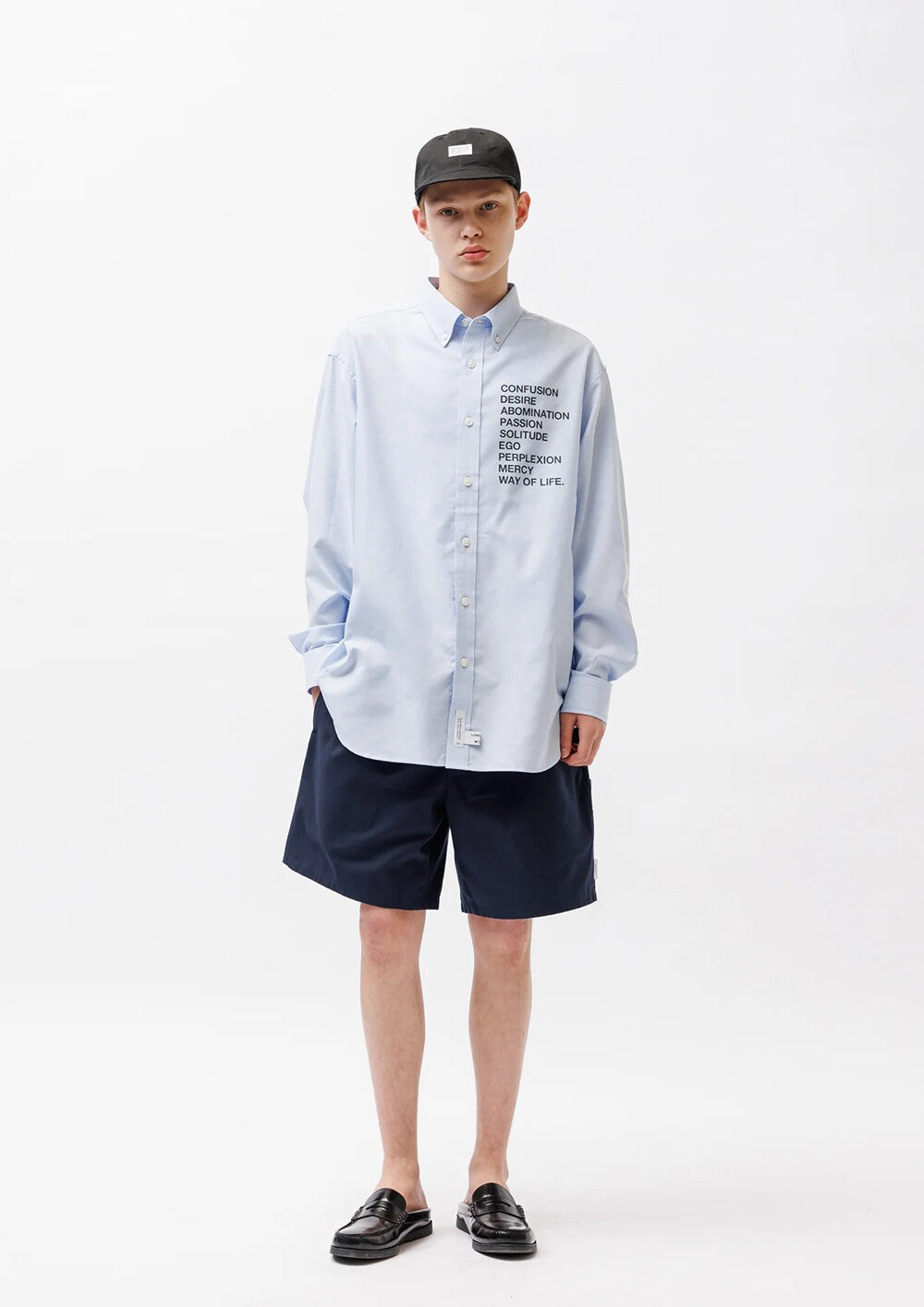 WTAPS BD 01 LS CTPL OXFORD RF SHIRT 261CWDT-SHM02