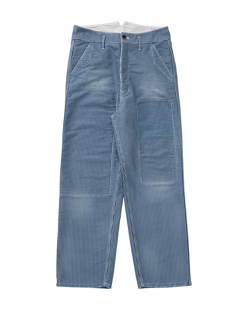 VISVIM PASTORAL PANTS STRIPES MOLESKIN DMGD 0125205008010