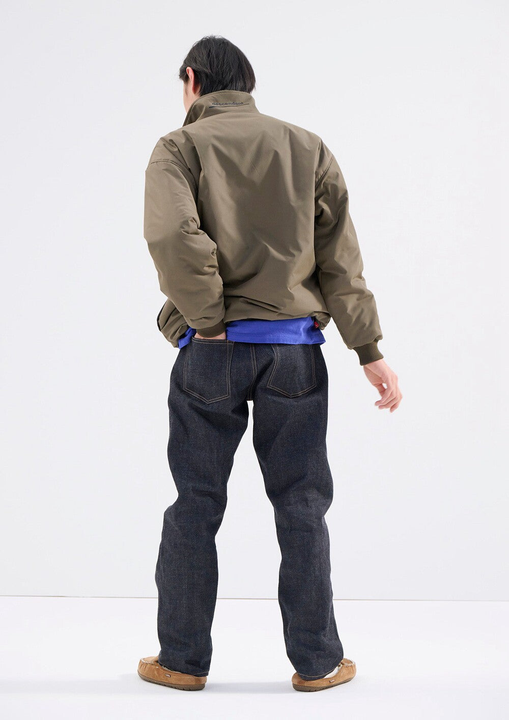 DESCENDANT SUM84B DENIM TROUSERS STRAIGHT RIGID 262WVDS-PTM04