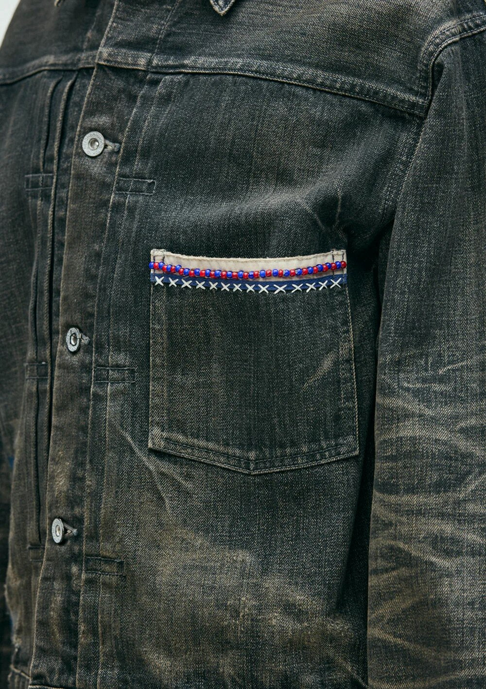 NEIGHBORHOOD SAVAGE DENIM TYPE-1 JACKET 261XBNH-JKM01