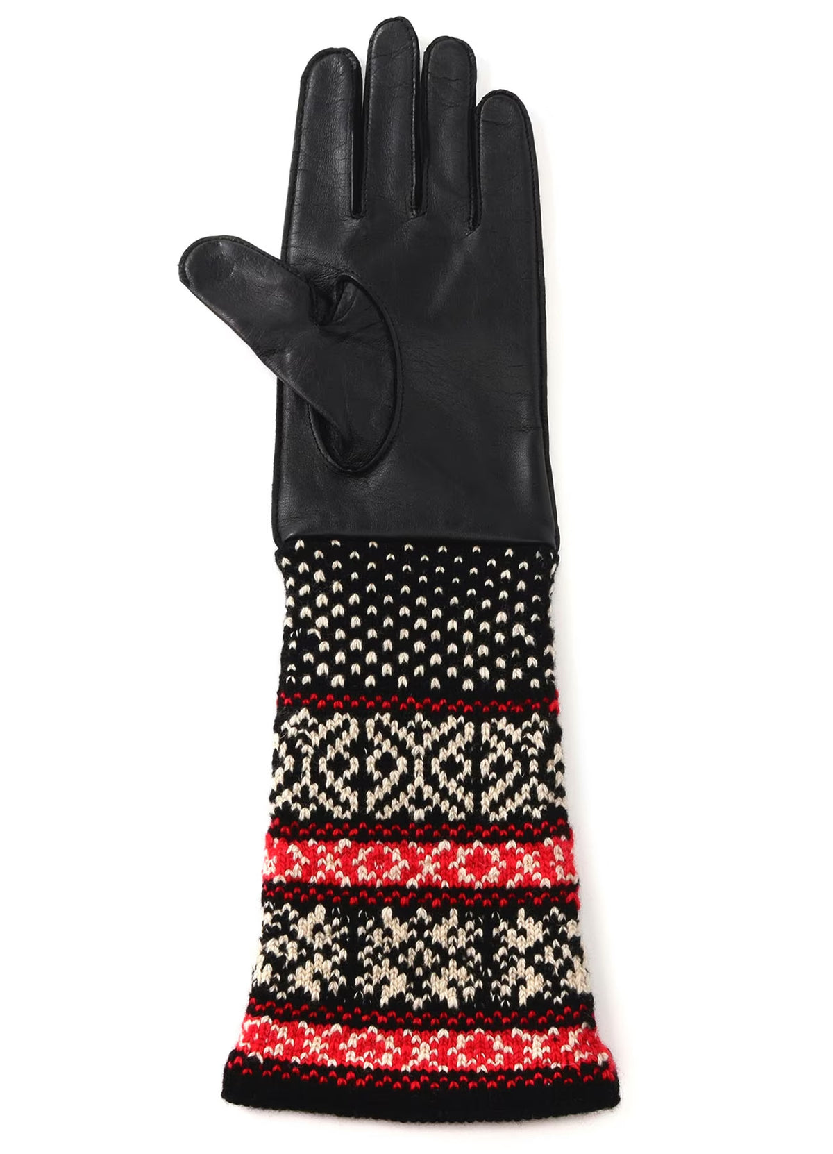 YOHJI YAMAMOTO KNIT CUFF GLOVES HR-W02-866