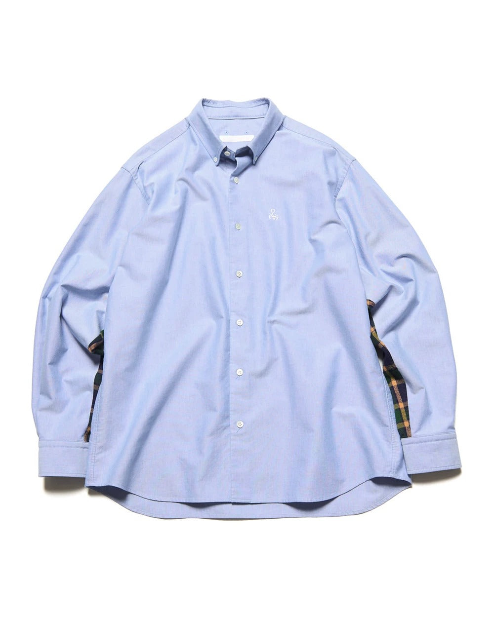 SOPHNET CHECK PANELED B.D SHIRT SPNT-262007