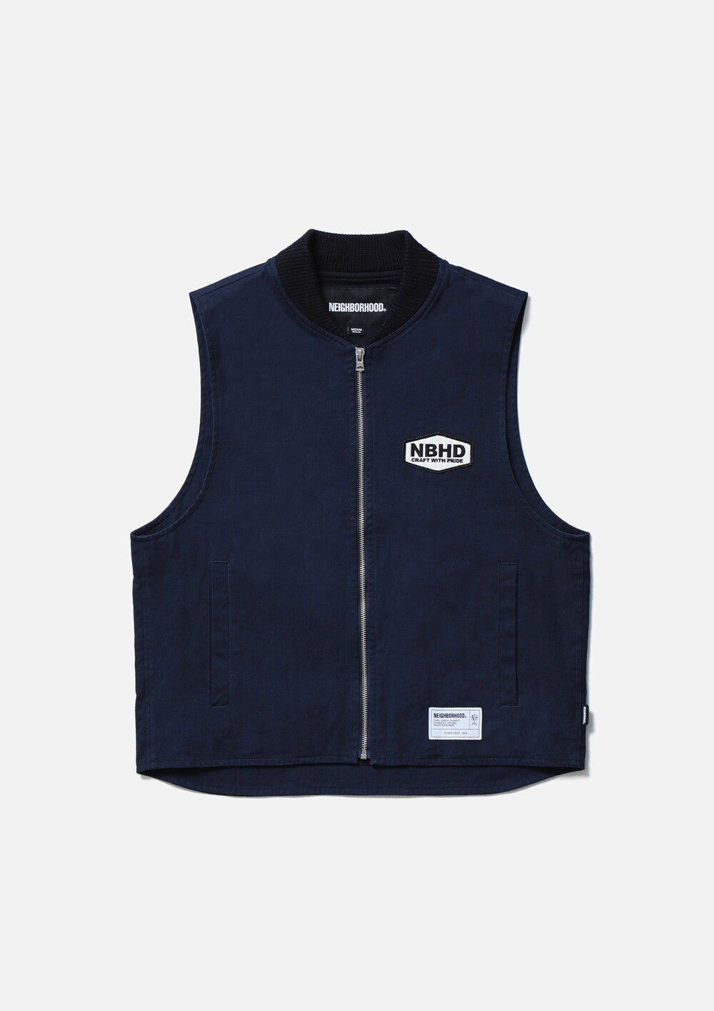 NEIGHBORHOOD ZIP WORK VEST 261TSNH-JKM11