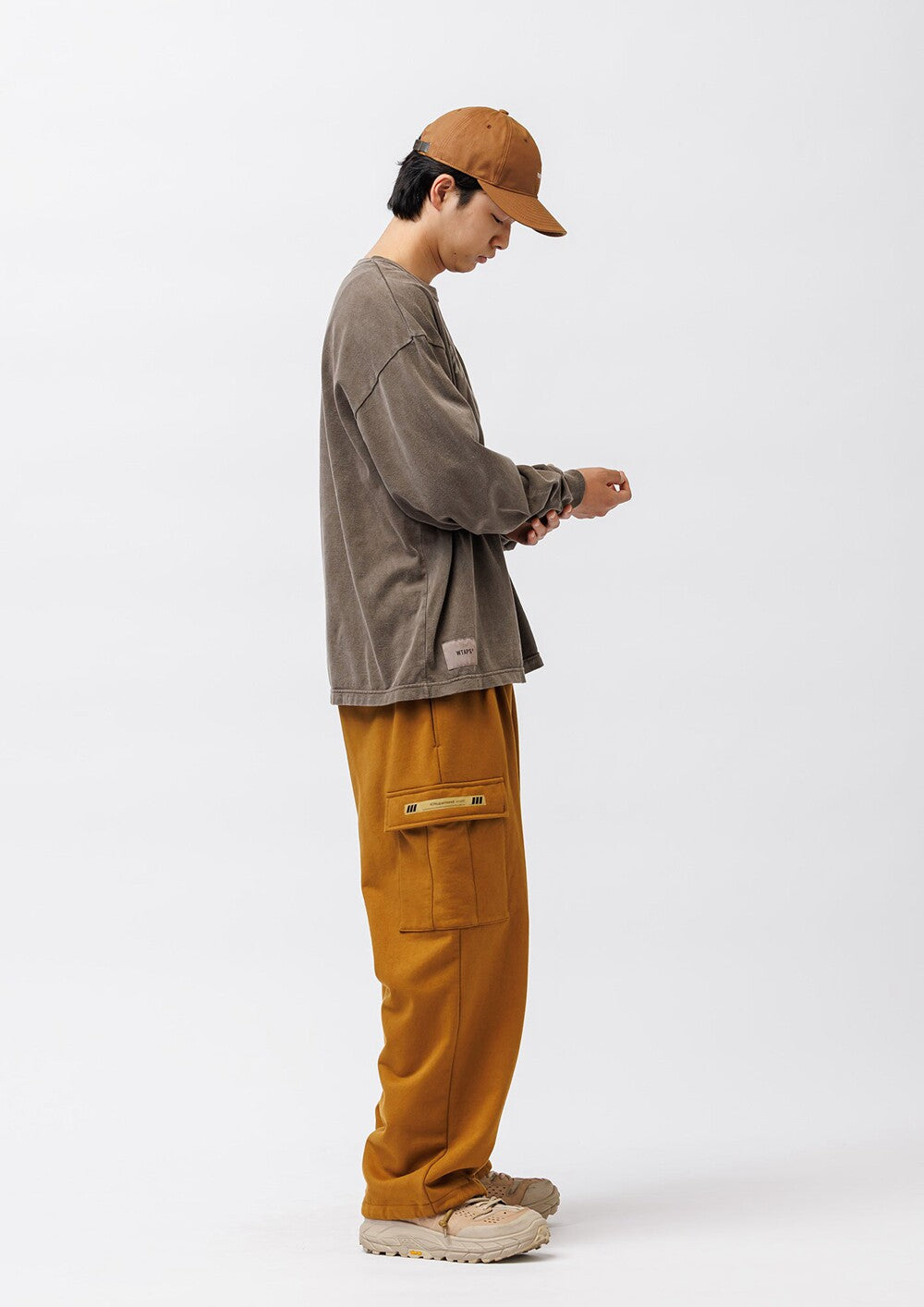 WTAPS SIGN-OD LS COTTON T-SHIRT 262ATDT-CSM22