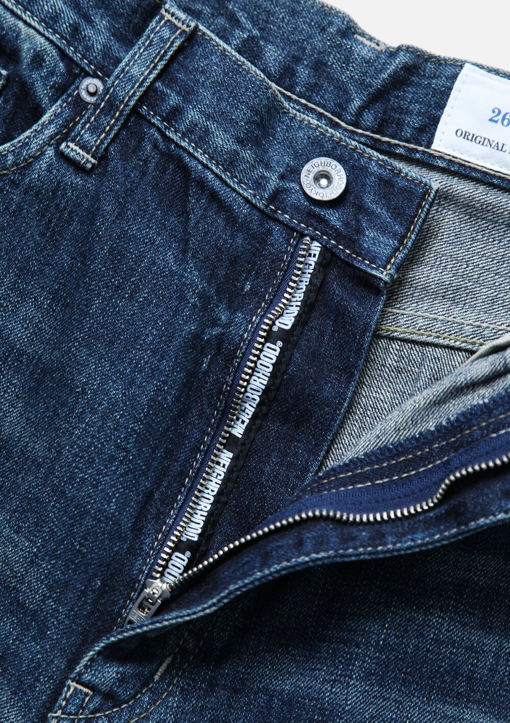 NEIGHBORHOOD WASHED DENIM DP MID PANTS 262XBNH-PTM06