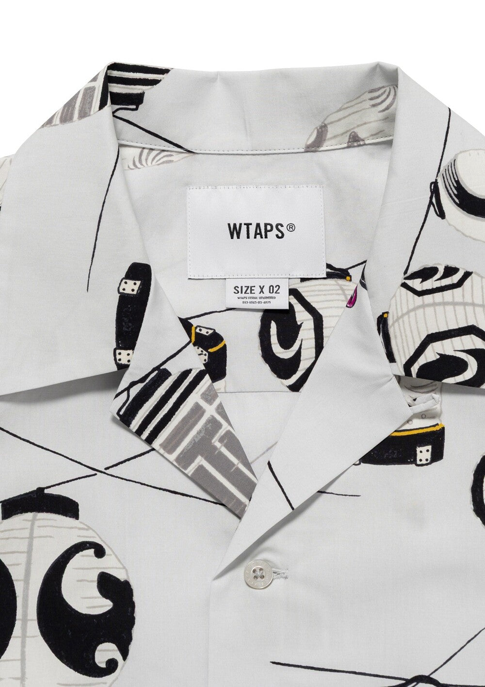 WTAPS FRIO 01 SS COTTON BROADCLOTH TEXTILE 261TQDT-SHM07