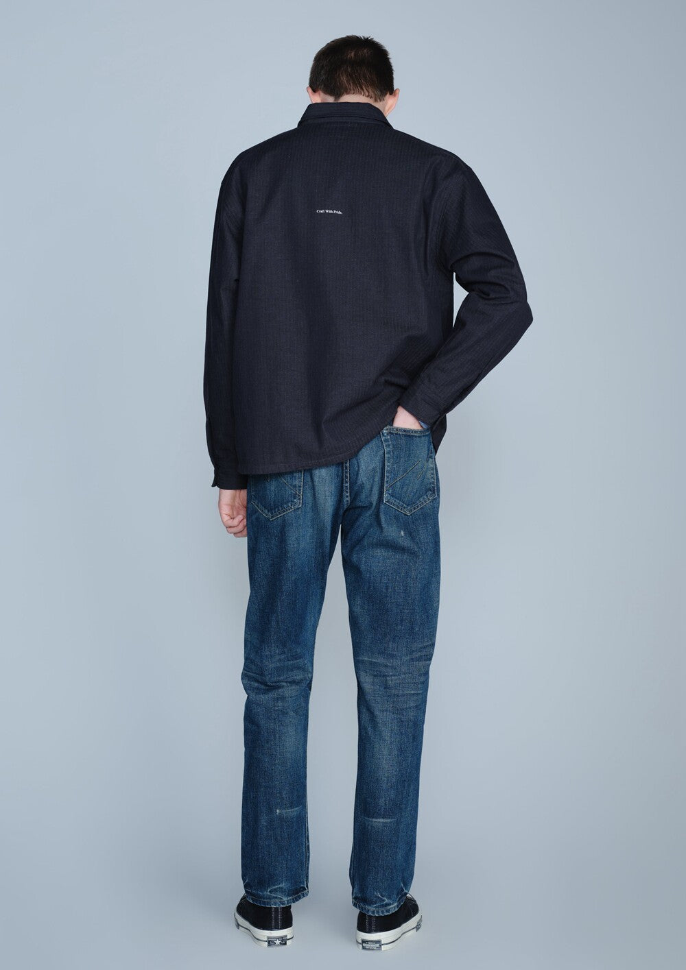 NEIGHBORHOOD WASHED DENIM DP MID PANTS 262XBNH-PTM06