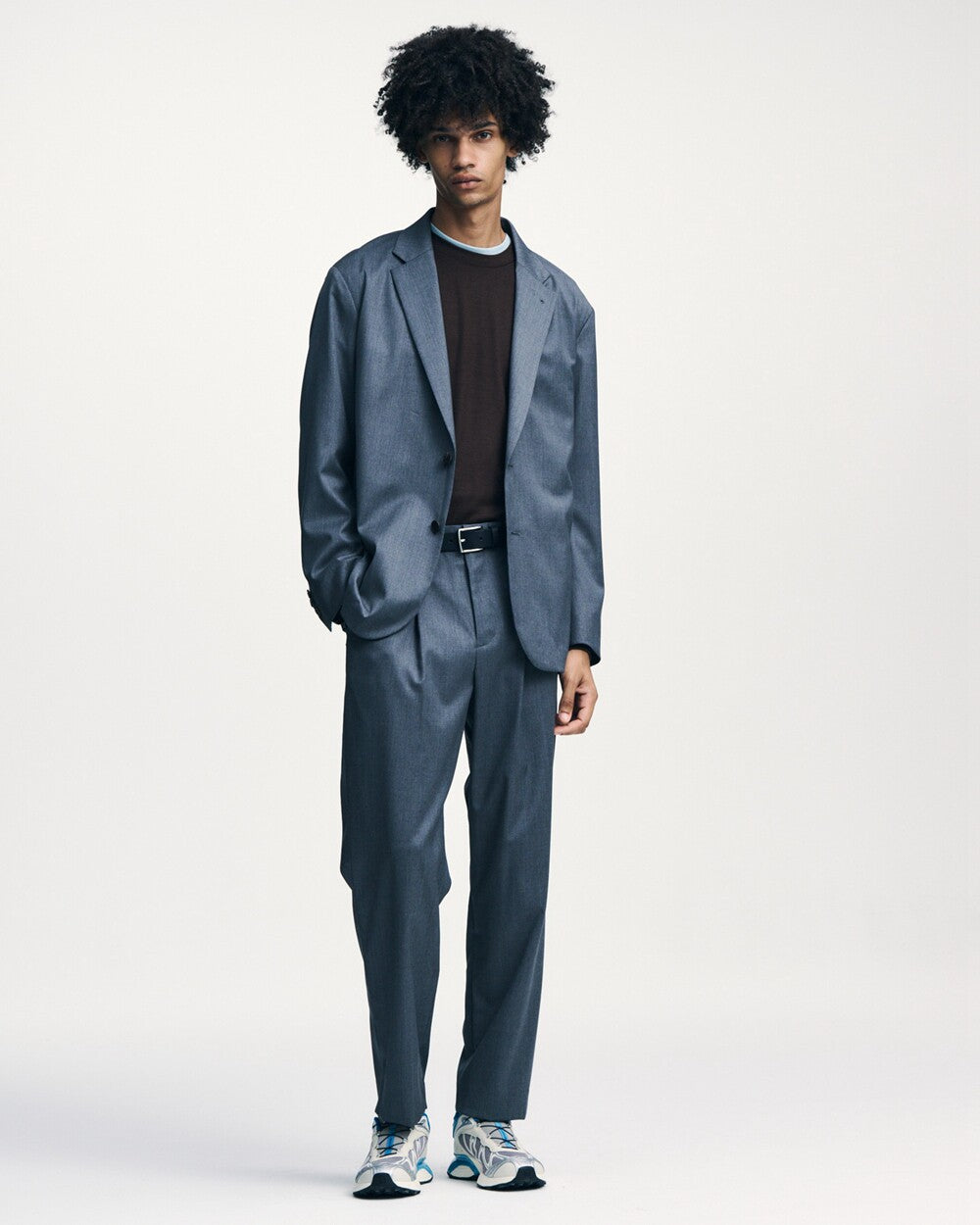 SOPHNET. LORO PIANA EASY SLACKS SPNT-260024