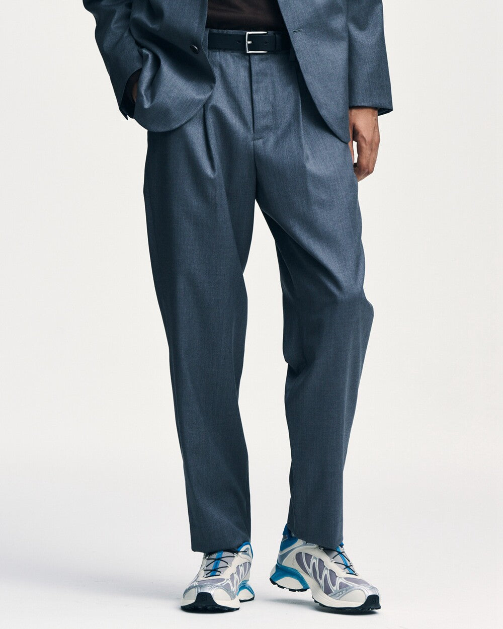SOPHNET. LORO PIANA EASY SLACKS SPNT-260024