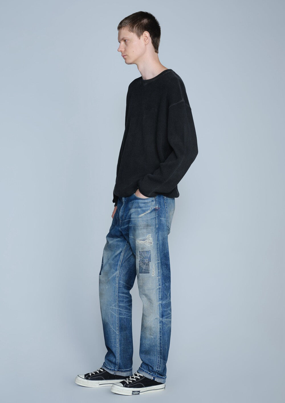 NEIGHBORHOOD SAVAGE DENIM DP MID PANTS 262XBNH-PTM09