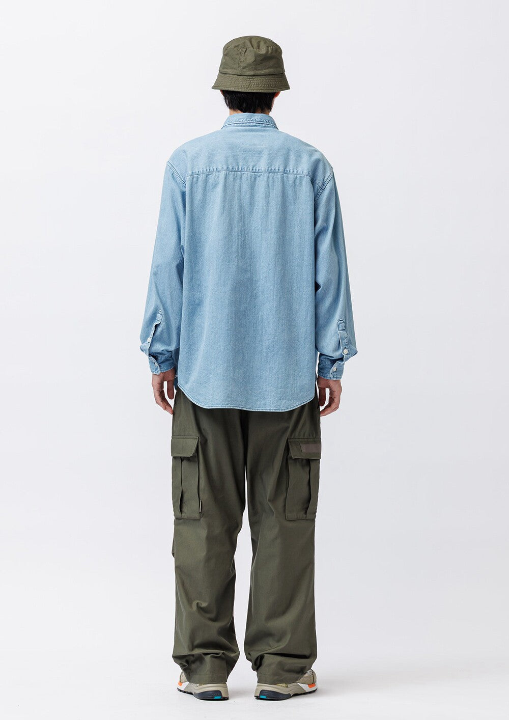 WTAPS BD LS 01 LS COTTON DENIM RF SHIRT 262CWDT-SHM01