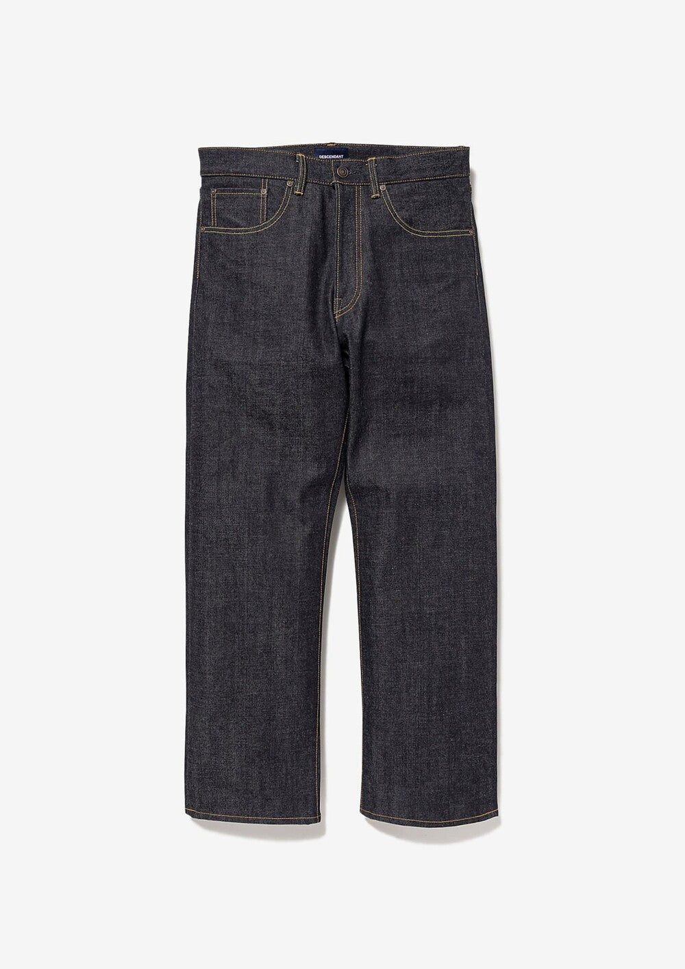 DESCENDANT SUM84B DENIM TROUSERS STRAIGHT RIGID 262WVDS-PTM04