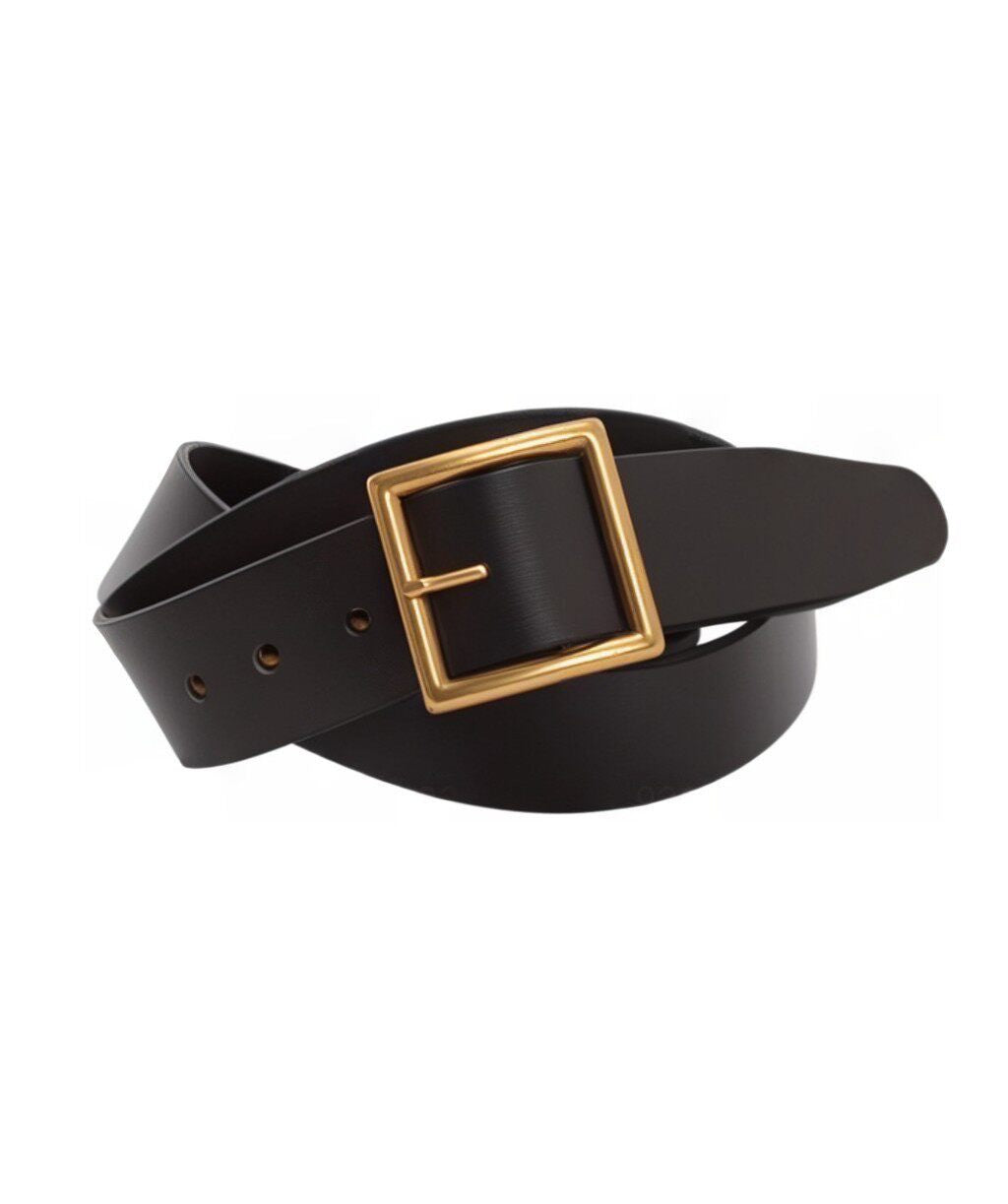 VISVIM PLAIN BELT 40MM 0126103003017