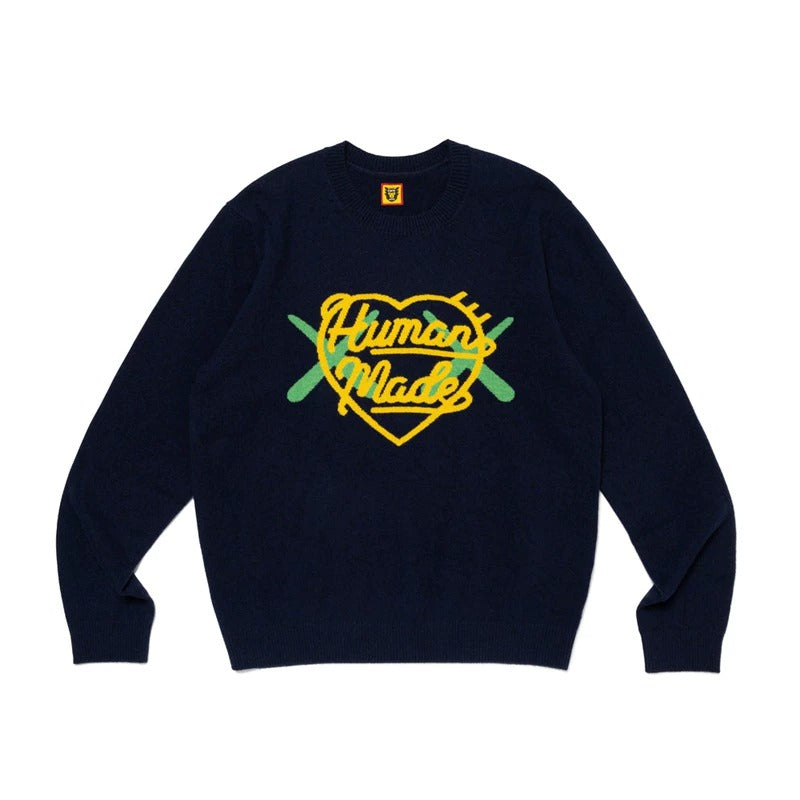 HUMAN MADE KAWS MADE KNIT SWEATER XX26CS004