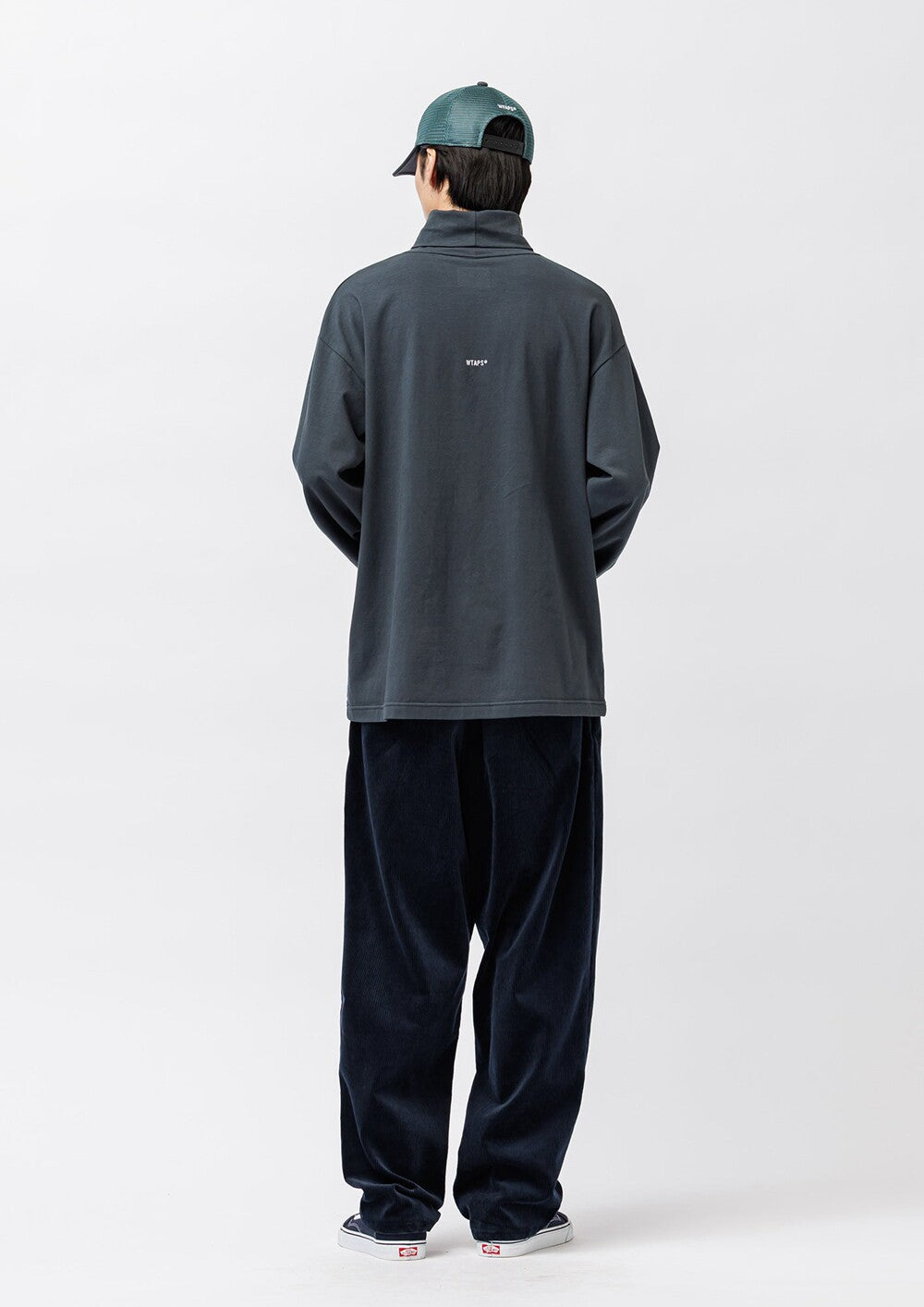 WTAPS WIDE NECK LS CTPL T-SHIRT 262ATDT-CSM26