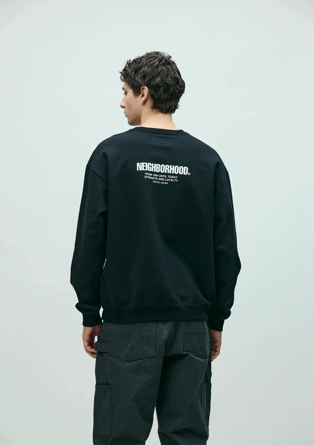 NEIGHBORHOOD STAPLE SWEAT SHIRT LS 261UWNH-CSM07