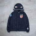 BAPE x NEIGHBORHOOD SHARK N-2B JACKET 171SZAPN-JKM01S