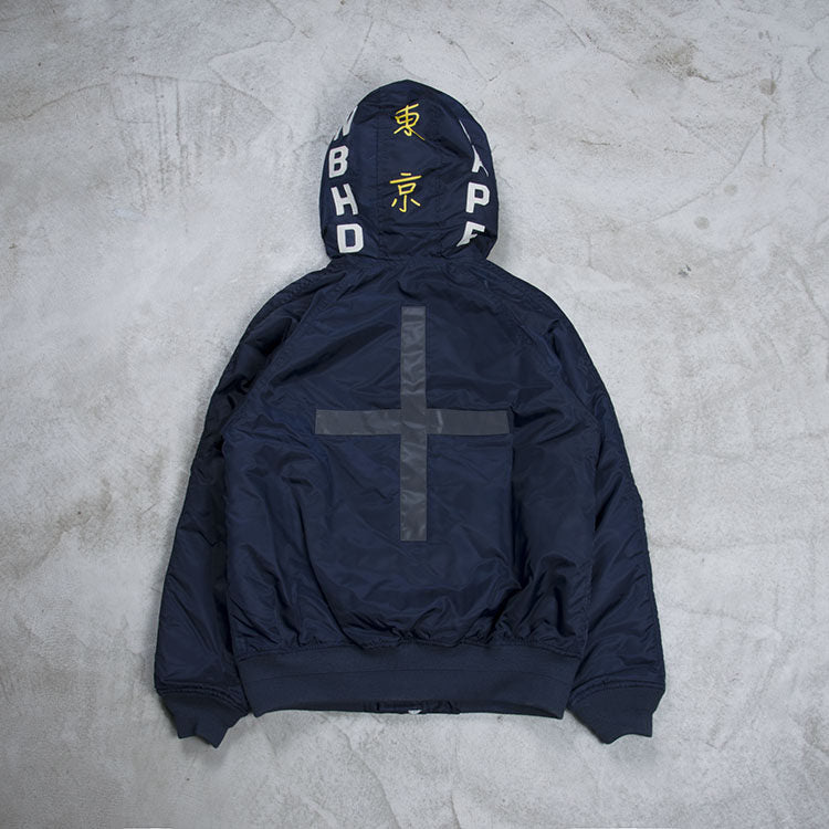BAPE x NEIGHBORHOOD SHARK N-2B JACKET 171SZAPN-JKM01S