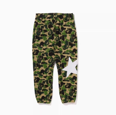BAPE ABC CAMO SWEATPANTS  1K80-152-007