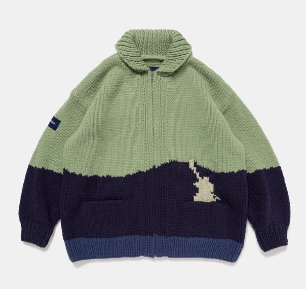 DESCENDANT DAWN COWICHAN SWEATER 242MADS-JKM01