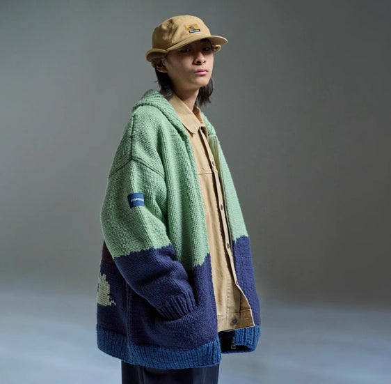 DESCENDANT DAWN COWICHAN SWEATER 242MADS-JKM01