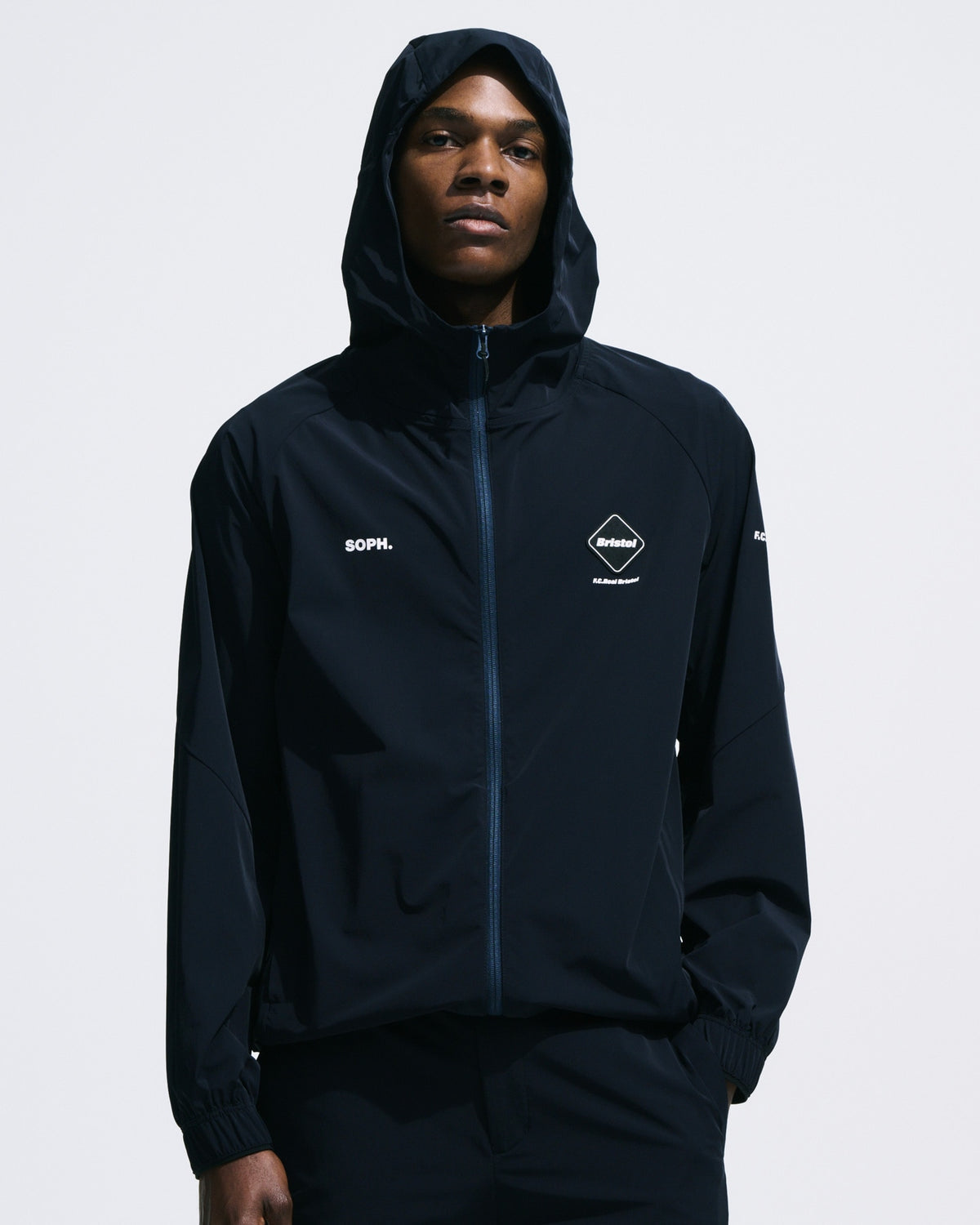 FCRB STRETCH VENTILATION HOODED JACKET MEN 26SS FCRB-260003