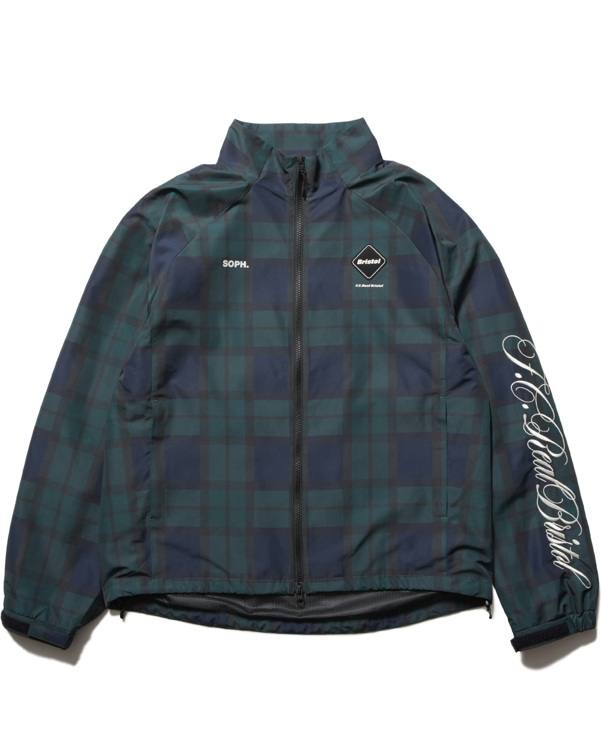 FCRB PLAID VENTILATION PRACTICE JACKET MEN 26SS FCRB-260028