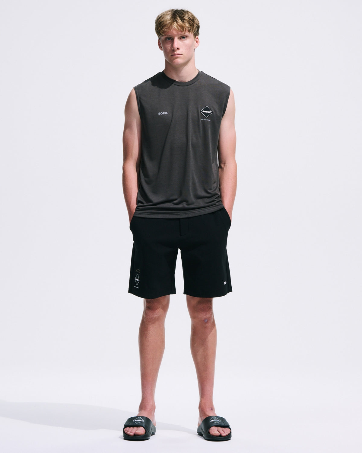 FCRB POLARTEC S/L WORKOUT TOP MEN 26SS FCRB-260034