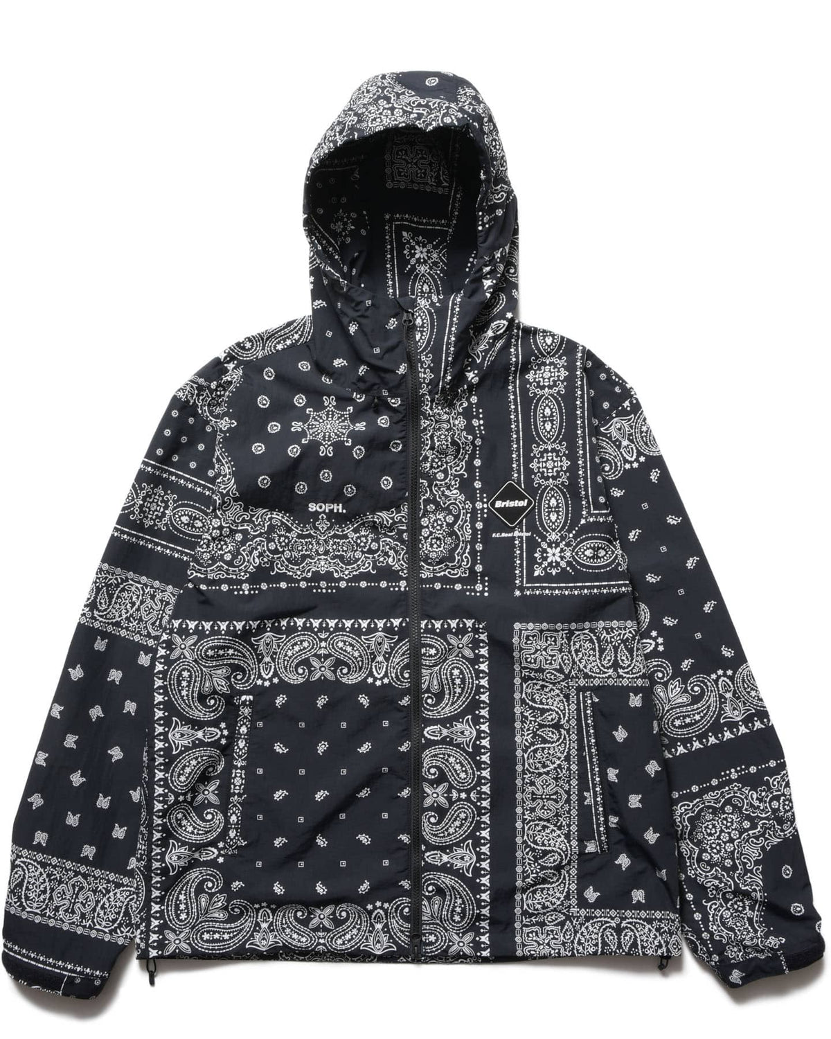 FCRB BANDANA NYLON HOODED JACKET MEN 26SS FCRB-260036